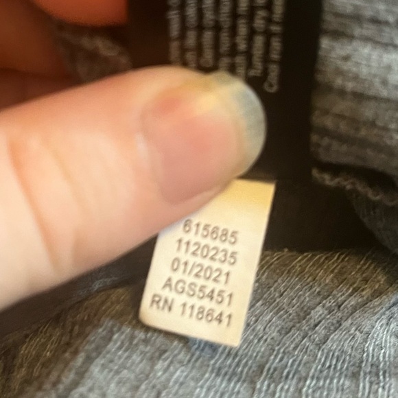 Lane Bryant Crossover Wrap Textured Top VNeck Surplice Neckline Rib Knit 26 / 28 - Picture 9 of 12